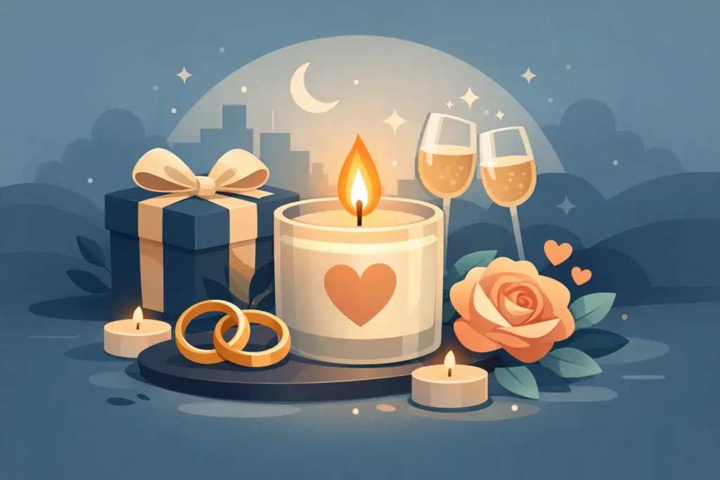 Anniversary Candle Gift Idea That Nails It
