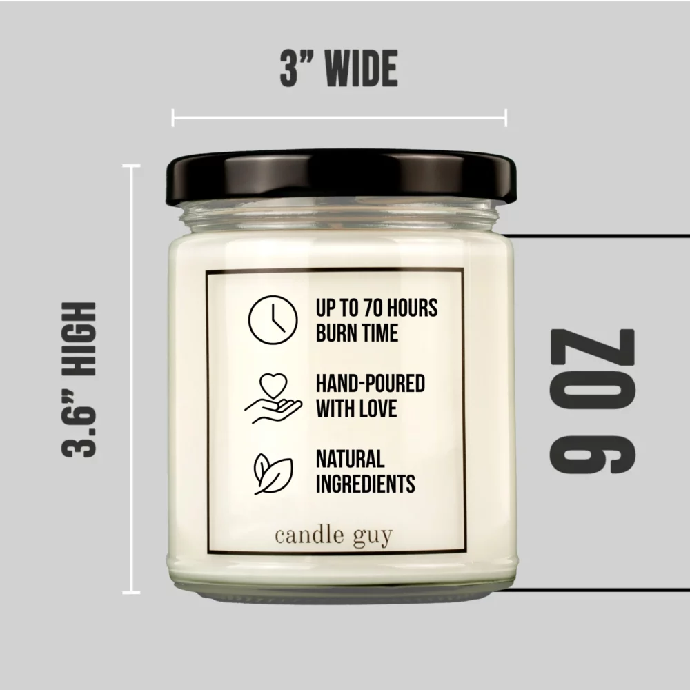Candle with Saying | This Candle Smells Like My Two Weeks Notice - Image 4