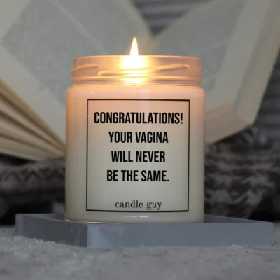 Light it up: The quote candle "Your vagina will never be the same." creates cozy vibes, intense fragrance and deep meaning – all in one flame.