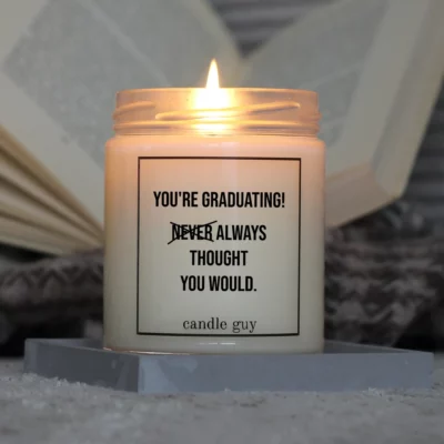 Light it up: The quote candle 