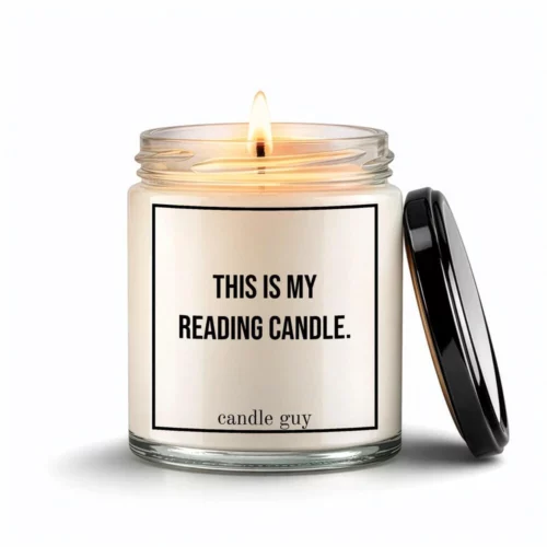 candle guy scented candle This is my reading candle.
