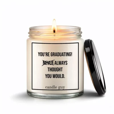 candle guy scented candle You're graduating!