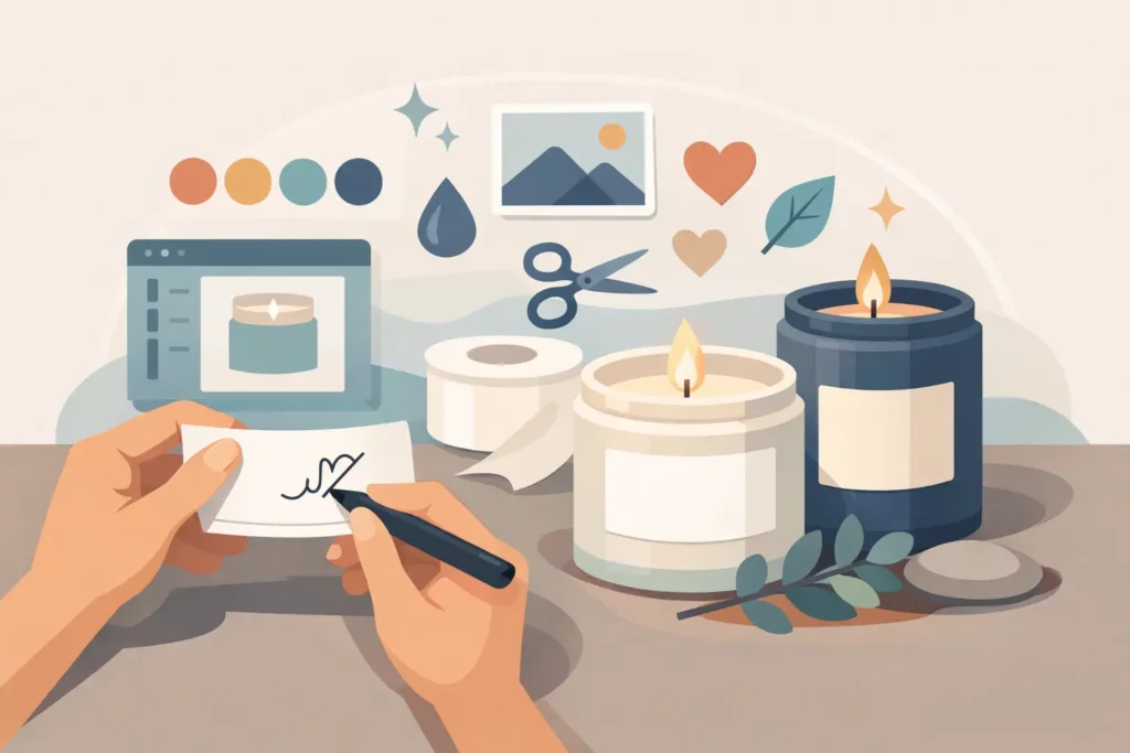 How to Personalize Candle Labels That Hit