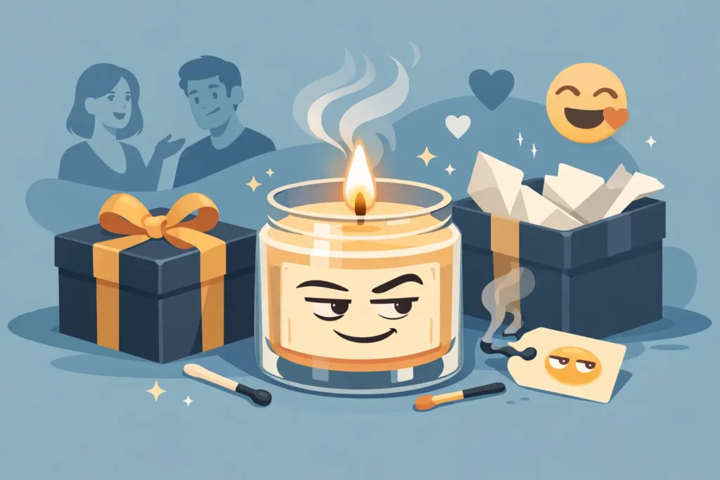 Sarcastic Candle Gift Idea That Actually Lands